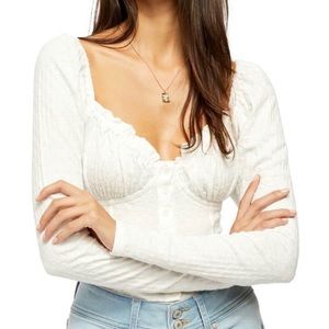 Free People Ladybug Long Sleeve Top